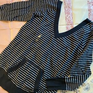 Victoria's Secret Sport Striped Top